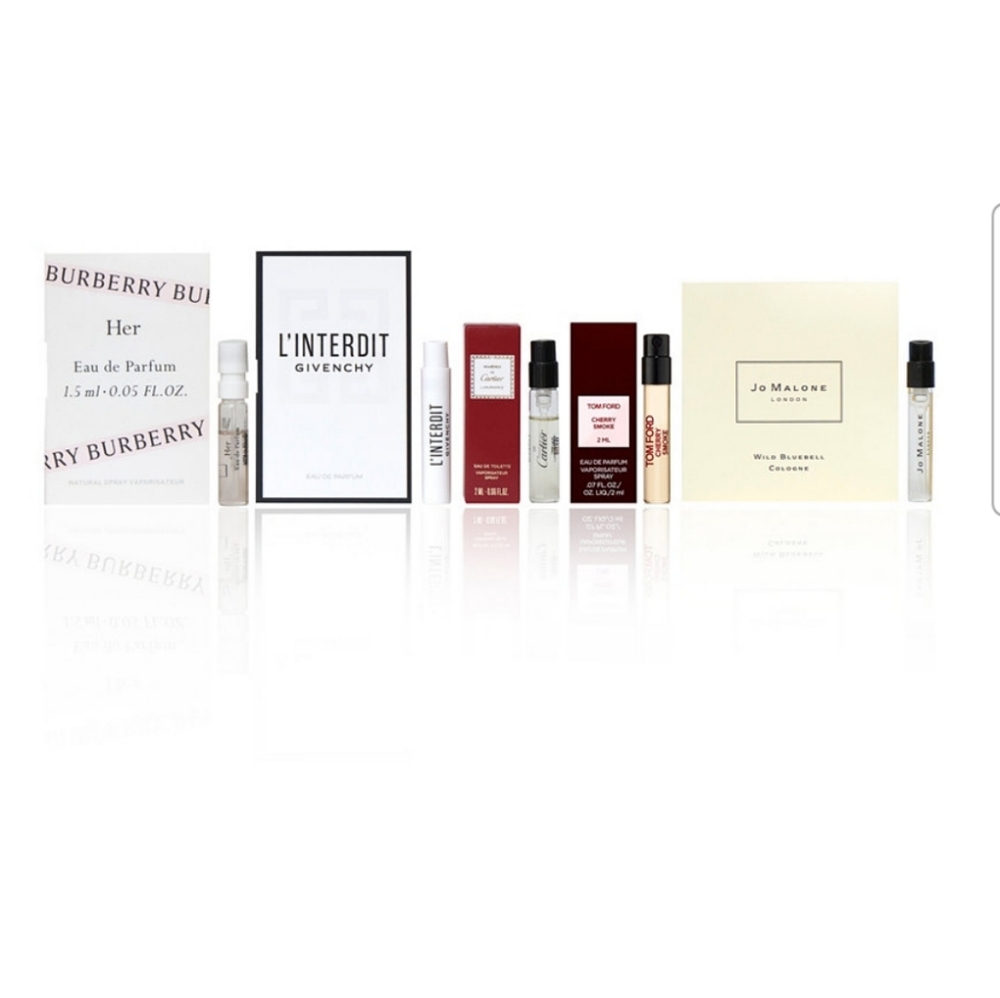 Tom Ford /Burberry/ Cartier 5pc fragrance set - Picture 1 of 1